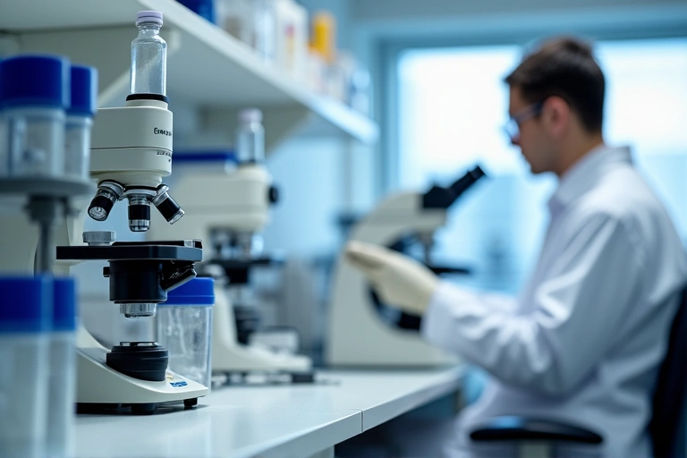 Laboratory equipment with a focus on quality control